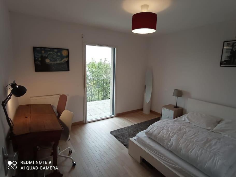 Superbe Appartement Avec Balcon Filant Cenon Exteriör bild